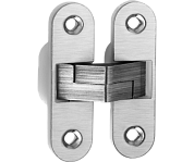 Картинка Дверная петля скрытой установки фиксированная CEAM CI002010ACI00 inox - nylon матовое серебро 40-60 кг